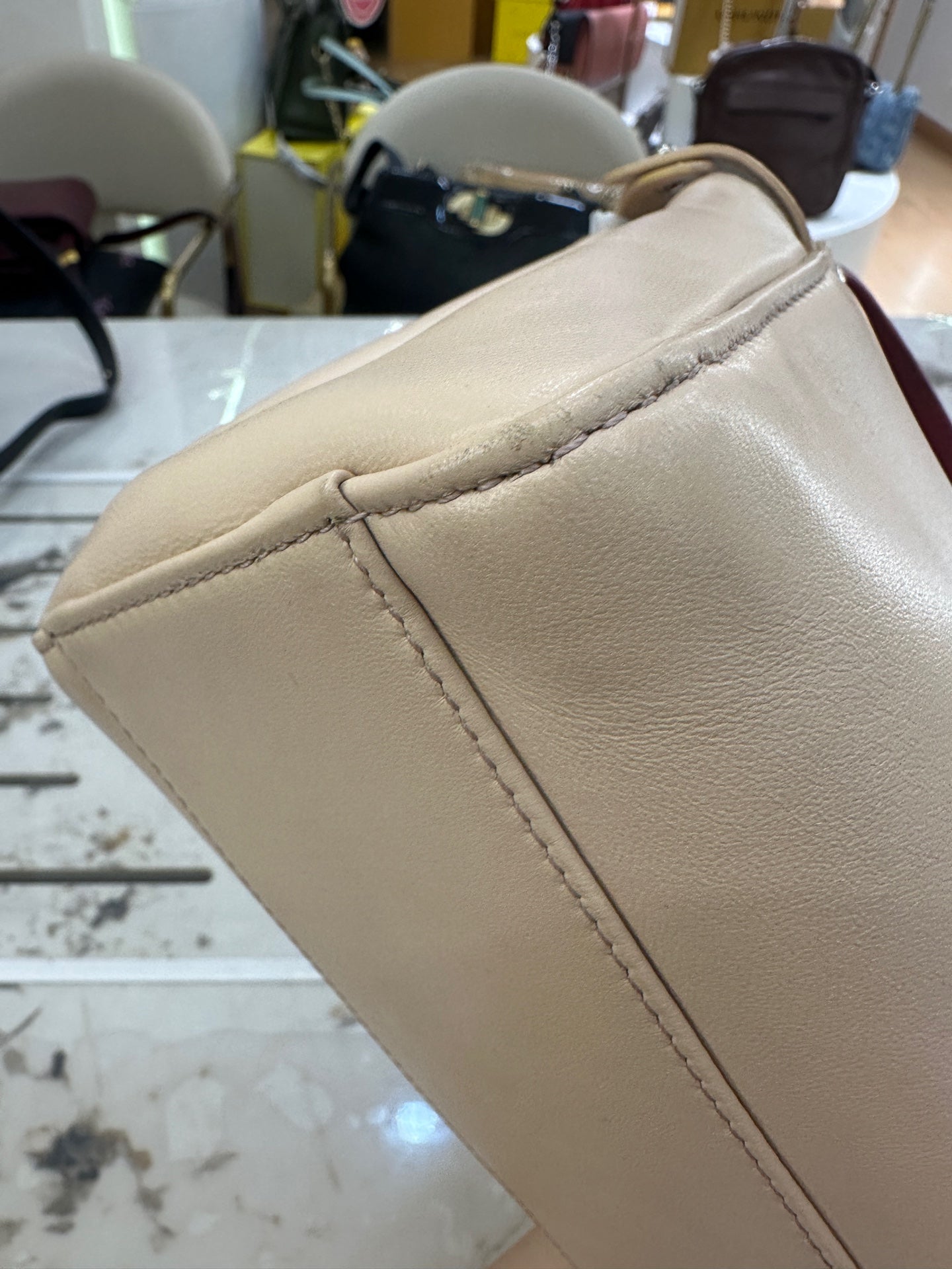 Fendi - Peekaboo - Lambskin leather - Beige - (Mini)