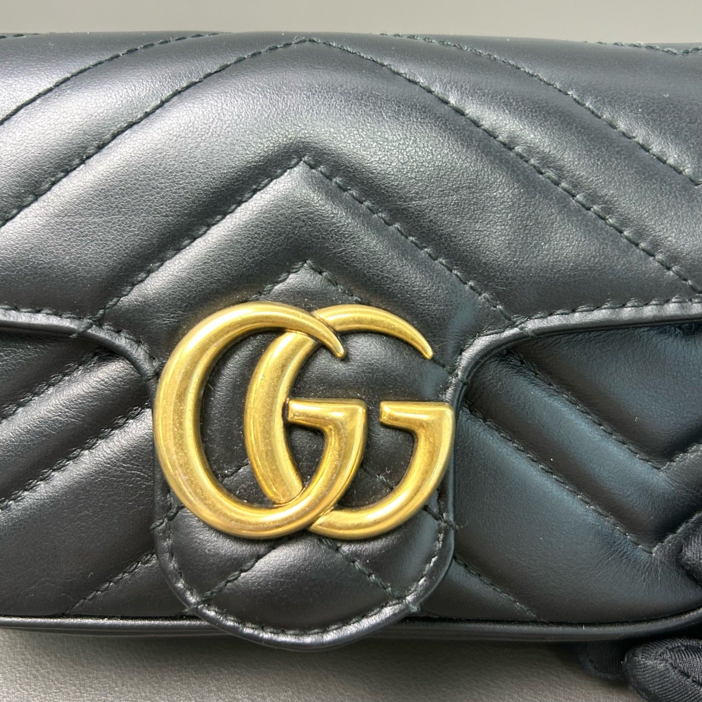 Gucci - GG Marmont - Leather - Black - (mini)