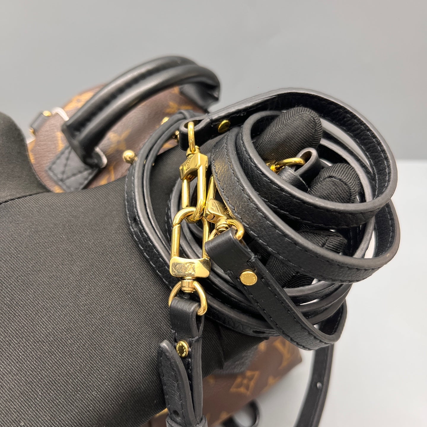 Louis Vuitton - Palm Springs Mini Backpack - Monogram coated canvas with leather trim - Brown - (mini)