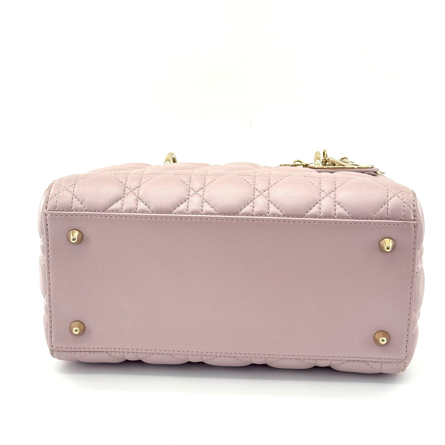 Dior - Lady Dior (Medium) - Lambskin leather - Pink - (Medium)
