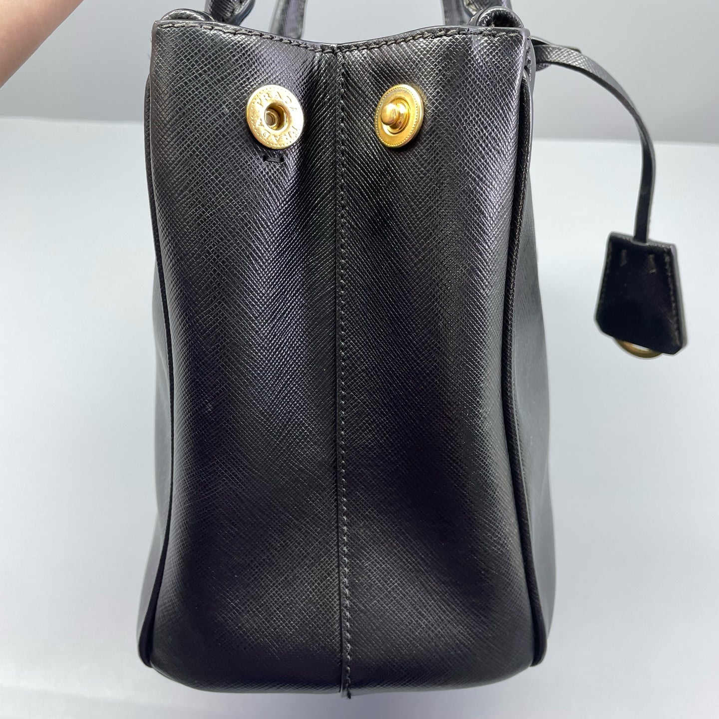 Prada - Galleria Tote (Saffiano Lux) - Saffiano leather - Black - (Medium)