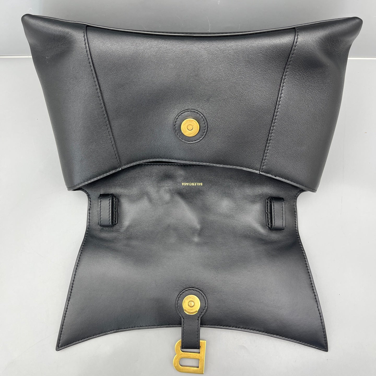 Balenciaga - Crush - Leather - Black - (Medium)