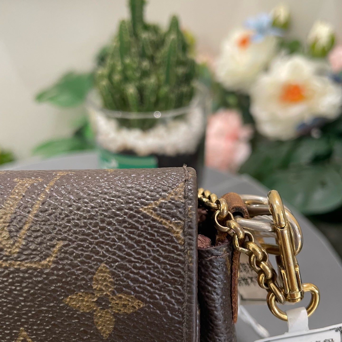 Louis Vuitton - Favorite MM - Monogram canvas with Vachetta leather trim - Brown - (medium)
