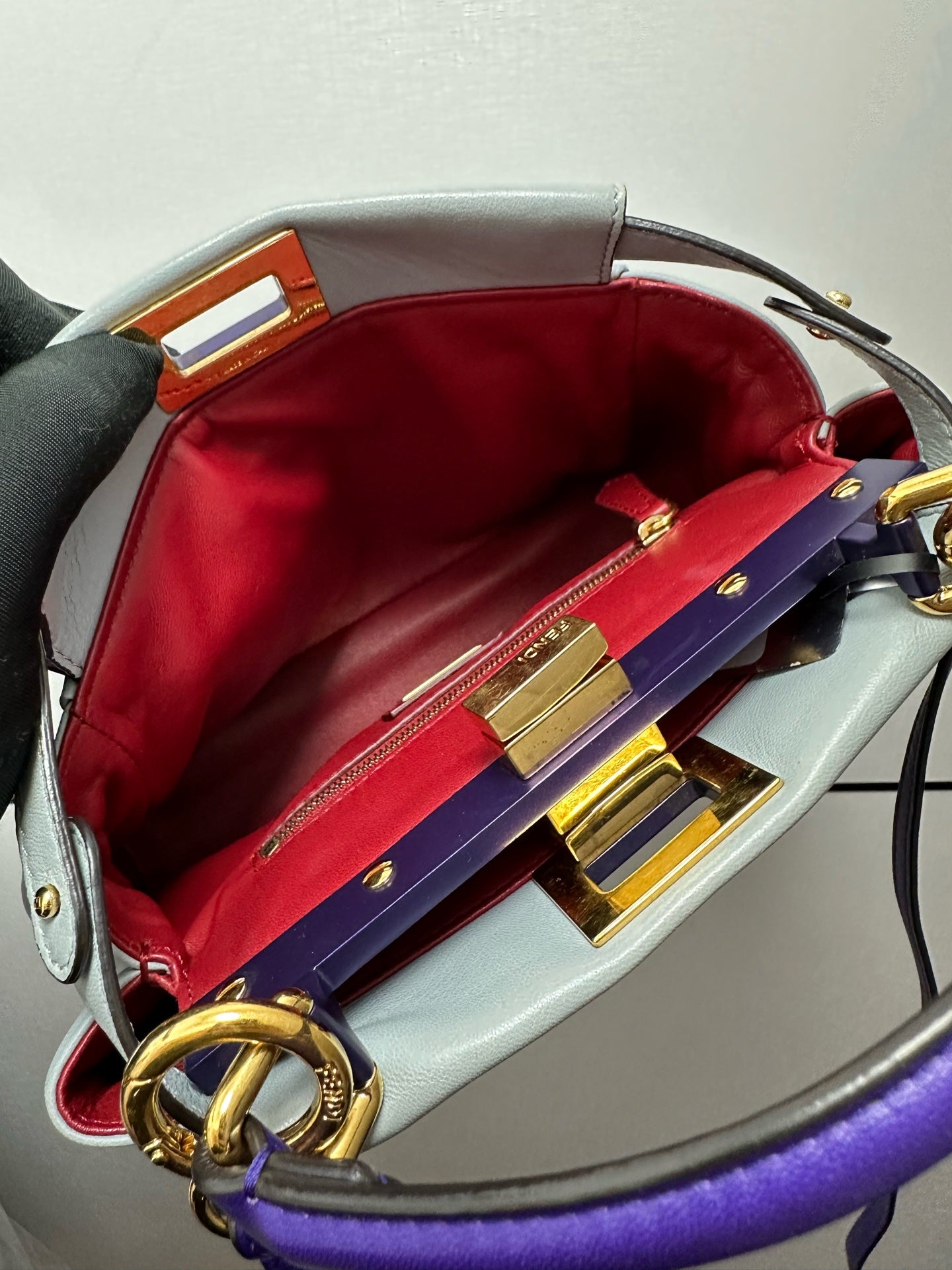 Fendi - Peekaboo - Leather - Multicolour - (Small)