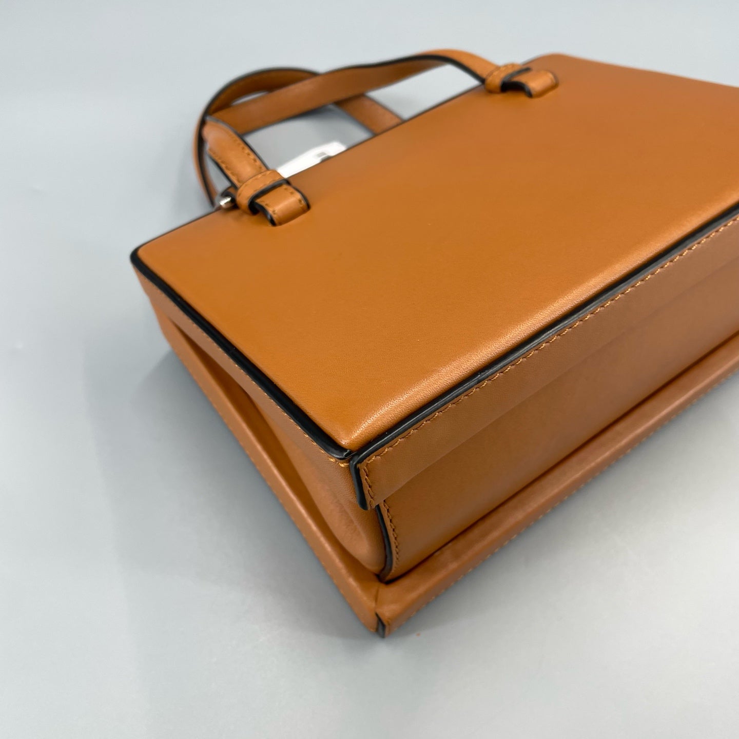 Loewe - Postal Box Bag - Leather - Brown - (mini)