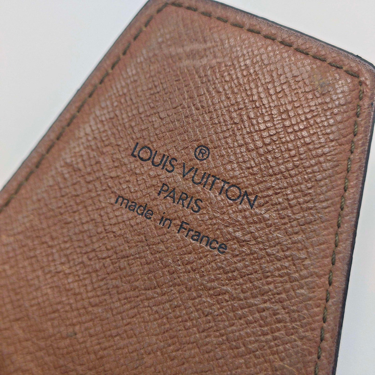 Louis Vuitton - Cigarette Case - Monogram coated canvas with leather interior - Brown - (small)