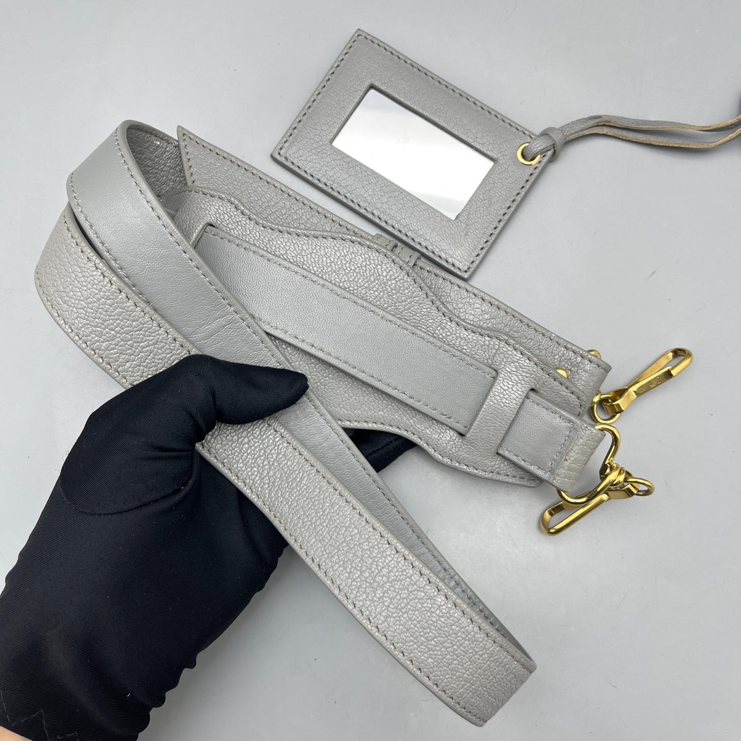 Balenciaga - Mini City - Grained leather - Grey - (mini)