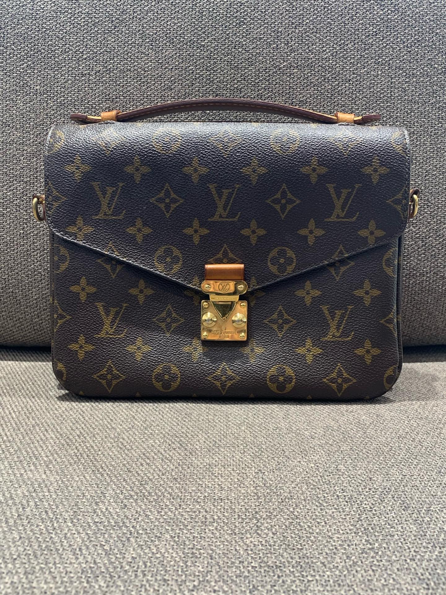 Louis Vuitton - Pochette Métis M44875 - Monogram coated canvas with Vachetta leather trim - Brown - (medium)