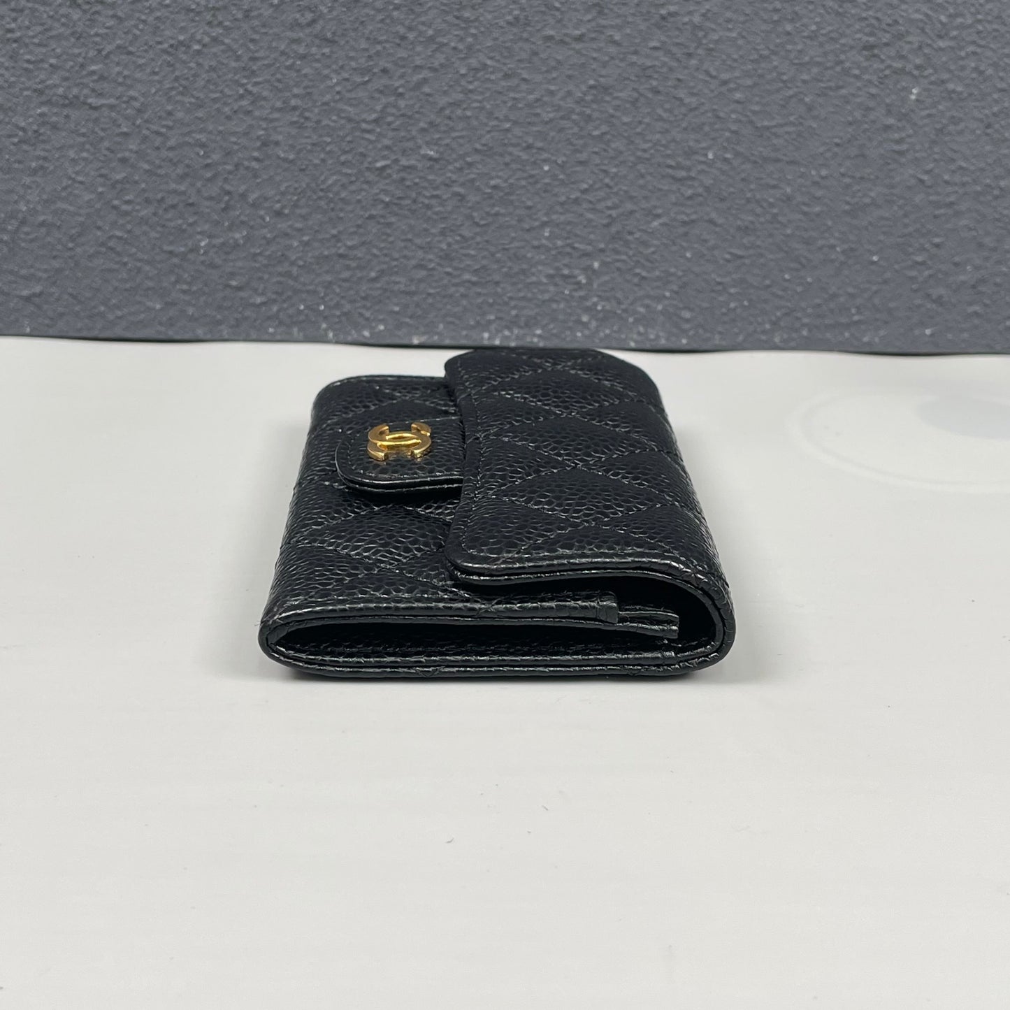 Chanel - Classic Flap Coin Purse - Caviar leather - Black - (mini)