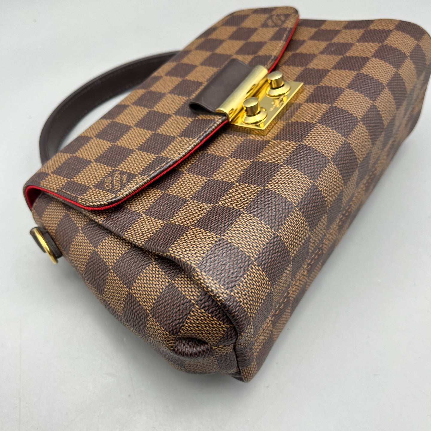 Louis Vuitton - Pochette Metis - Damier Ebene coated canvas with leather trim - Brown - (Small)