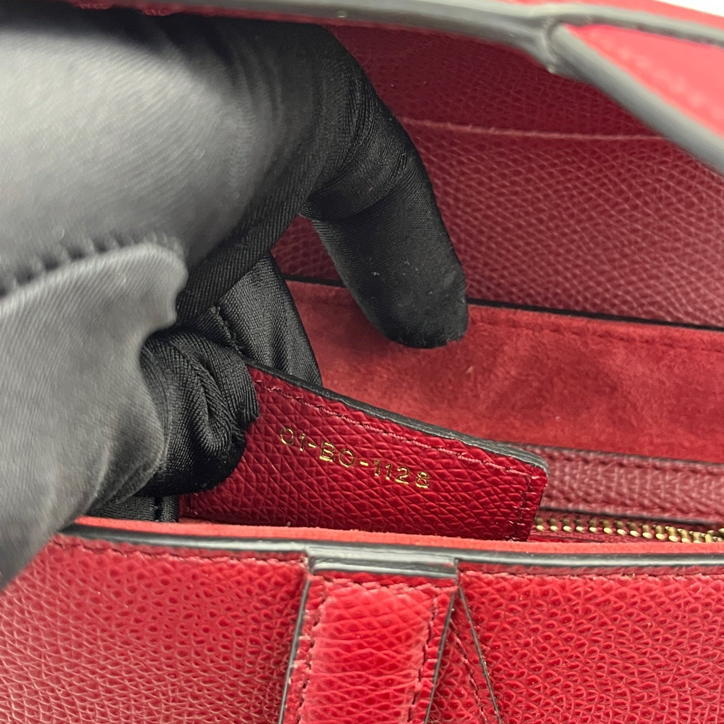 Dior - Saddle Bag - Leather - Burgundy - (medium)