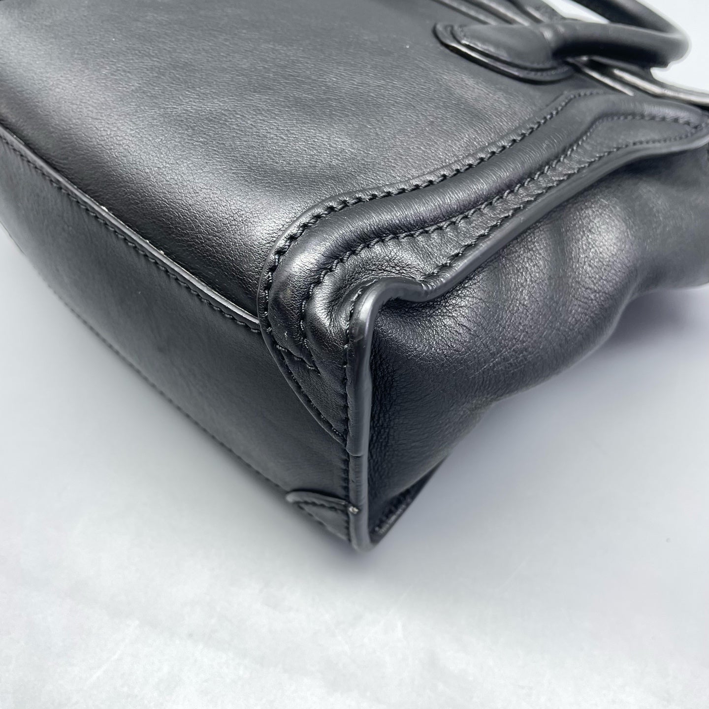 Celine - Luggage Nano - Leather - Black - (mini)