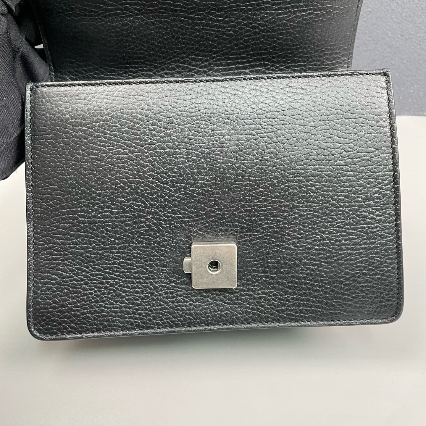 Gucci - Dionysus Bamboo Top Handle Bag - Leather - Black - (Mini)