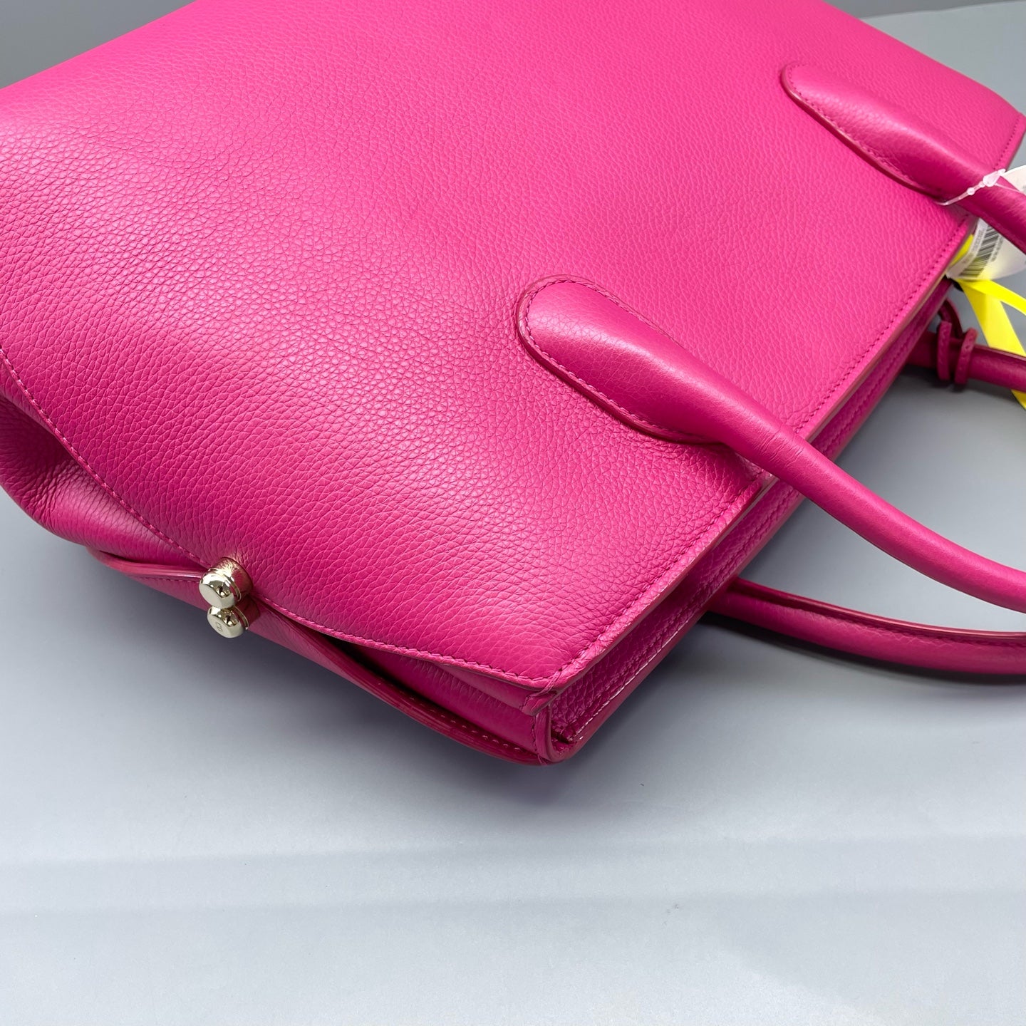Dior - Tote Bag with DIOR Charms - Pebbled leather - Pink - (Medium)