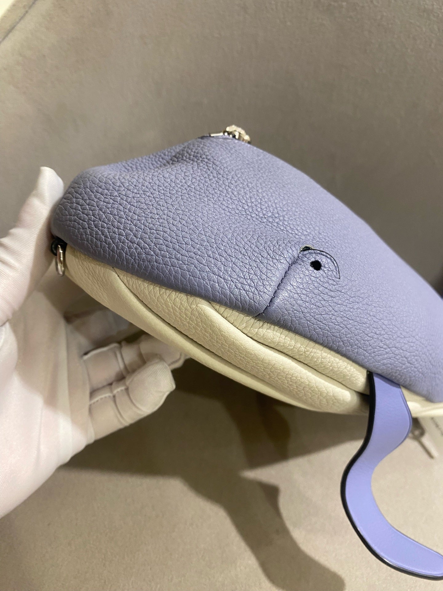 Loewe - Suna Fujita Whale Shaped Bag - Grained leather - Multicolour - (mini)