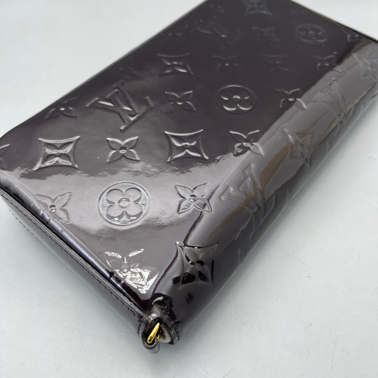 Louis Vuitton - Félicie Pochette - Monogram Vernis leather - Burgundy - (small)