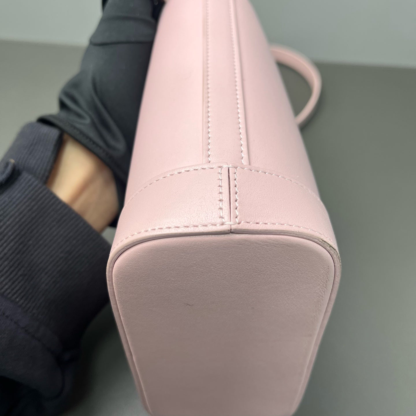 Celine - Triomphe Mini Bucket Bag - Calfskin leather - Pink - (mini)