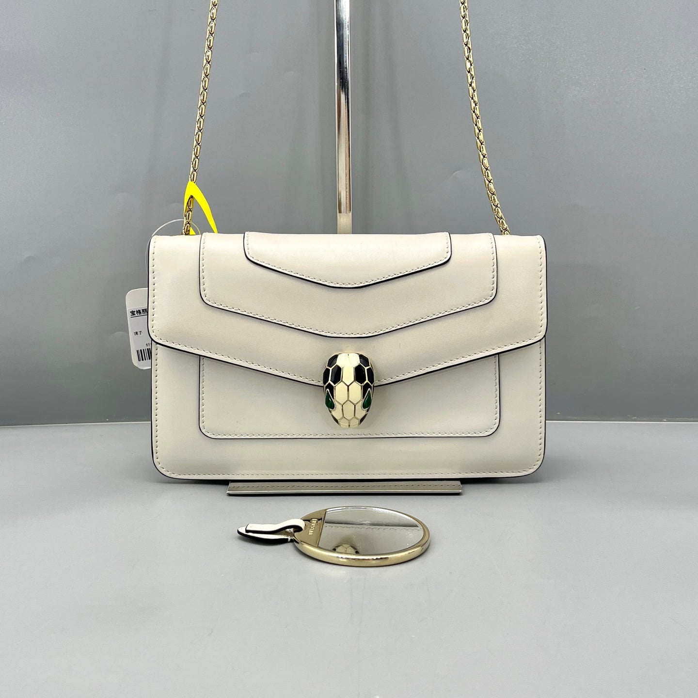 Bvlgari - Serpenti Forever - Leather - White - (small)