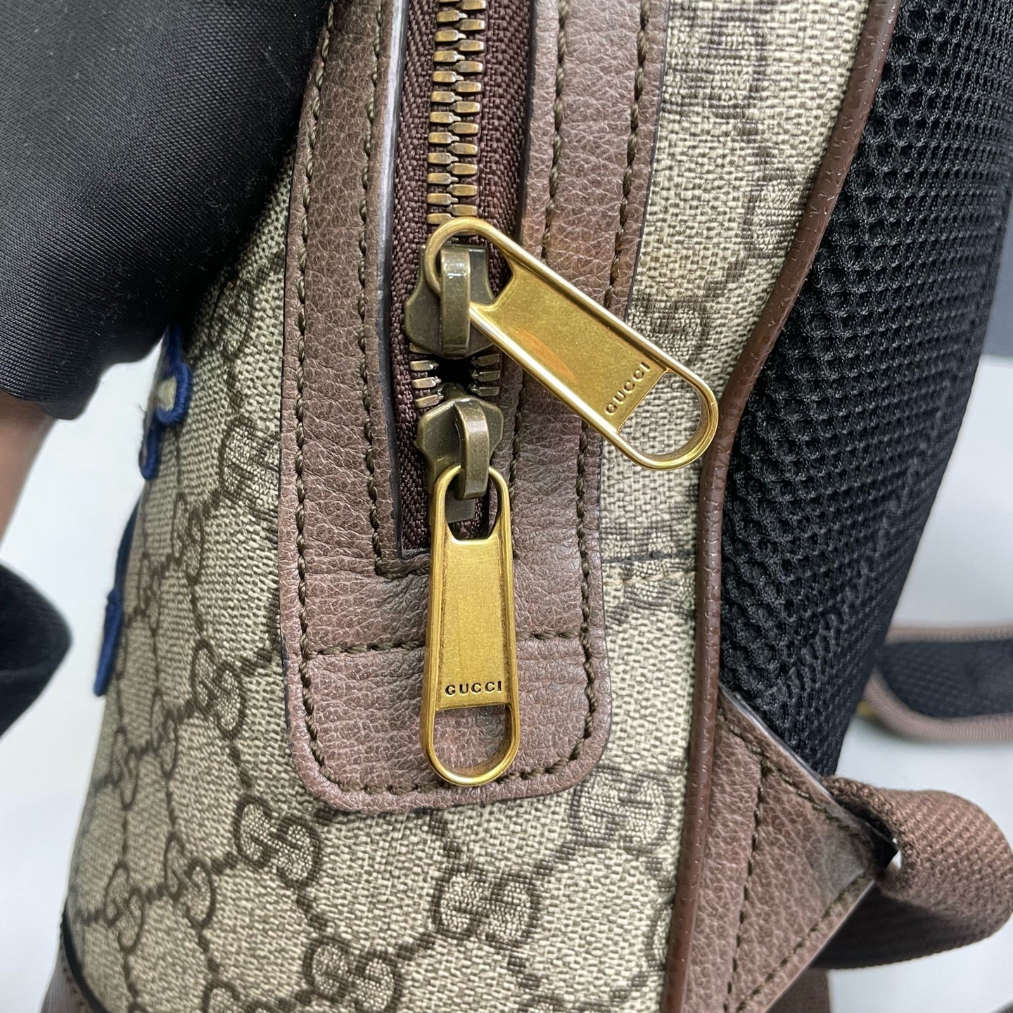 Gucci - Disney x Three Little Pigs Backpack - GG Supreme canvas with leather trim - Multicolour - (Small)