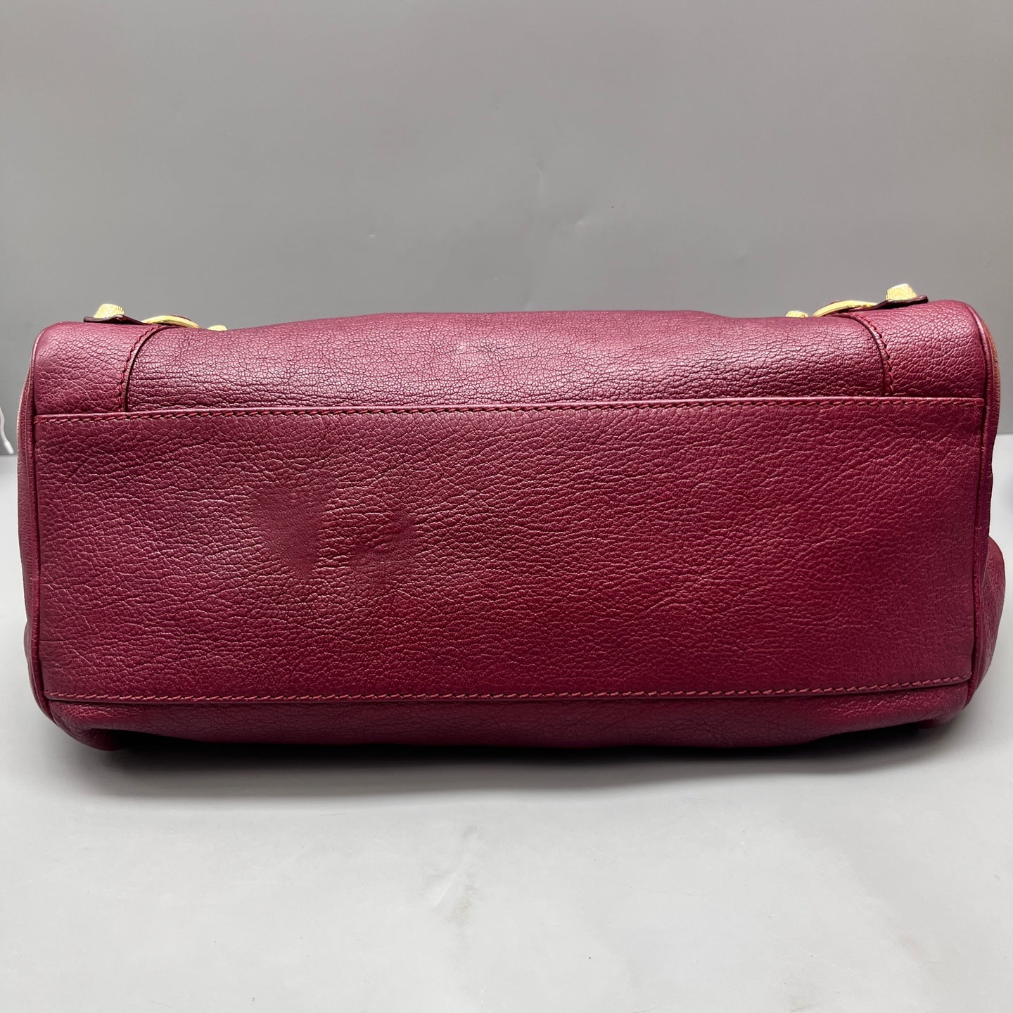 Balenciaga - City Bag - Grained leather - Burgundy - (medium)