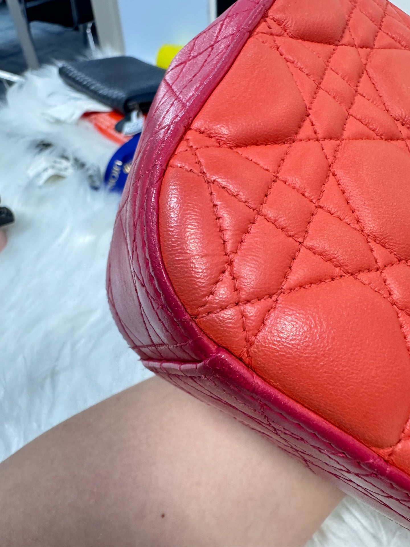 Dior - Diorama Flap Bag - Lambskin leather - Multicolour - (small)