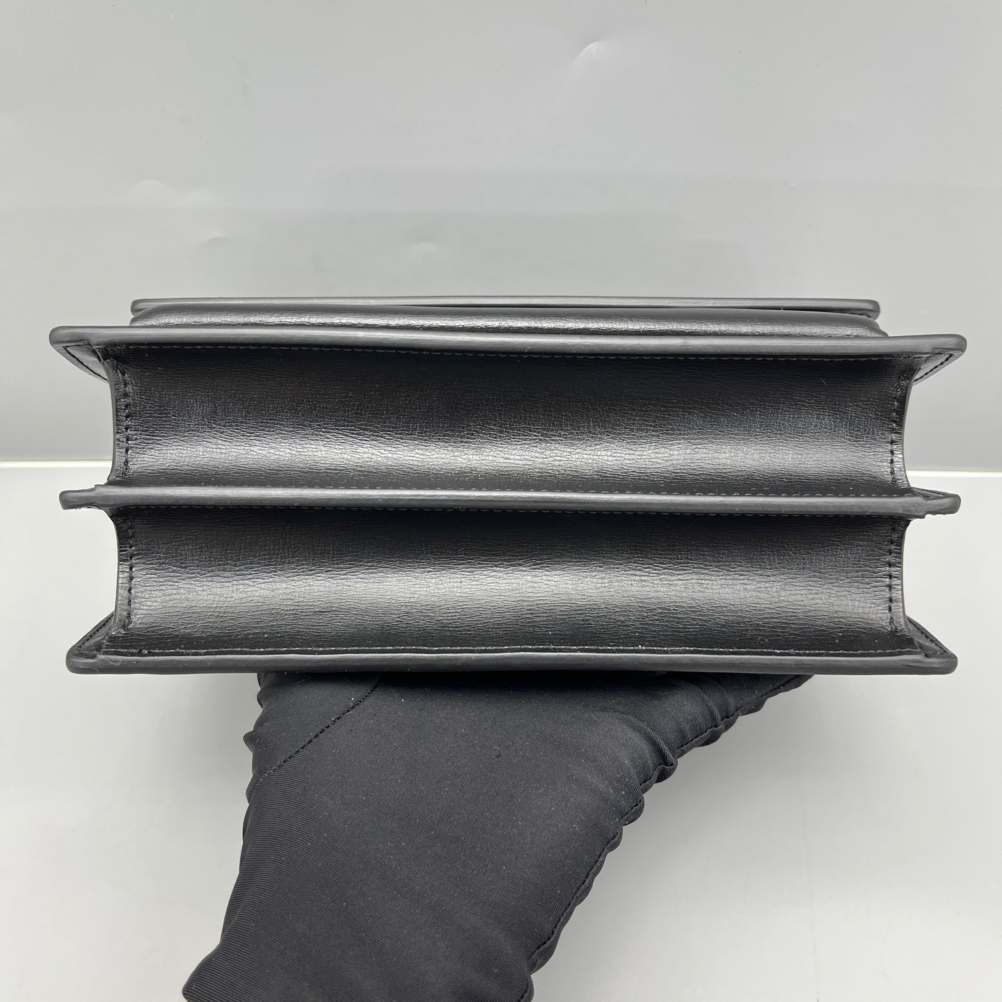 Saint Laurent - Sunset Medium - Leather - Black - (Medium)