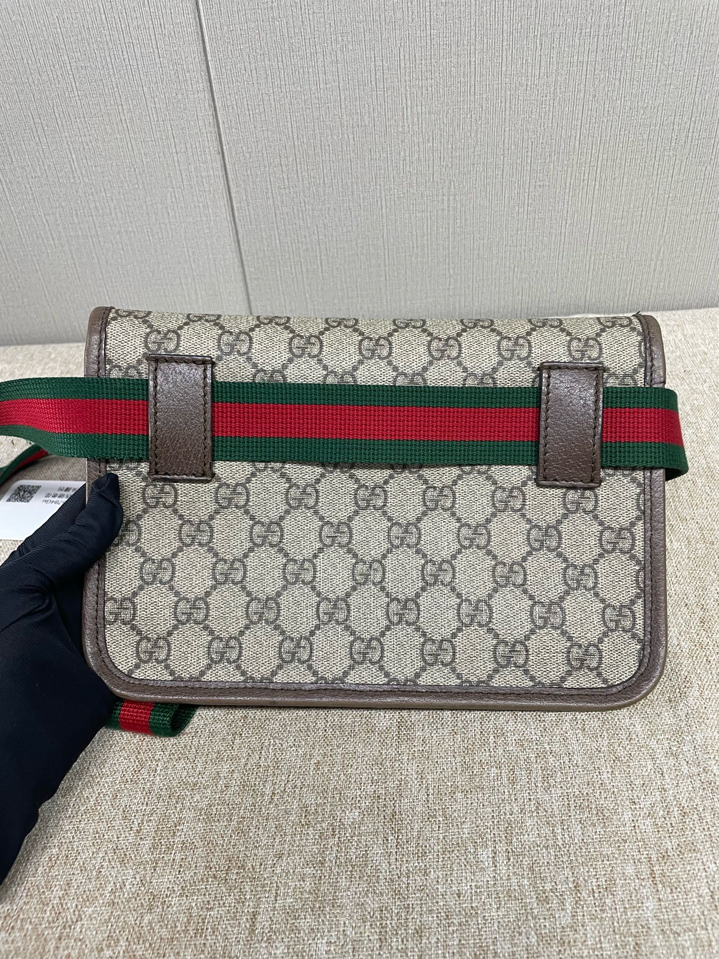 Gucci - GG Supreme Feline Head Belt Bag - Coated canvas with leather trim - Brown - (medium)