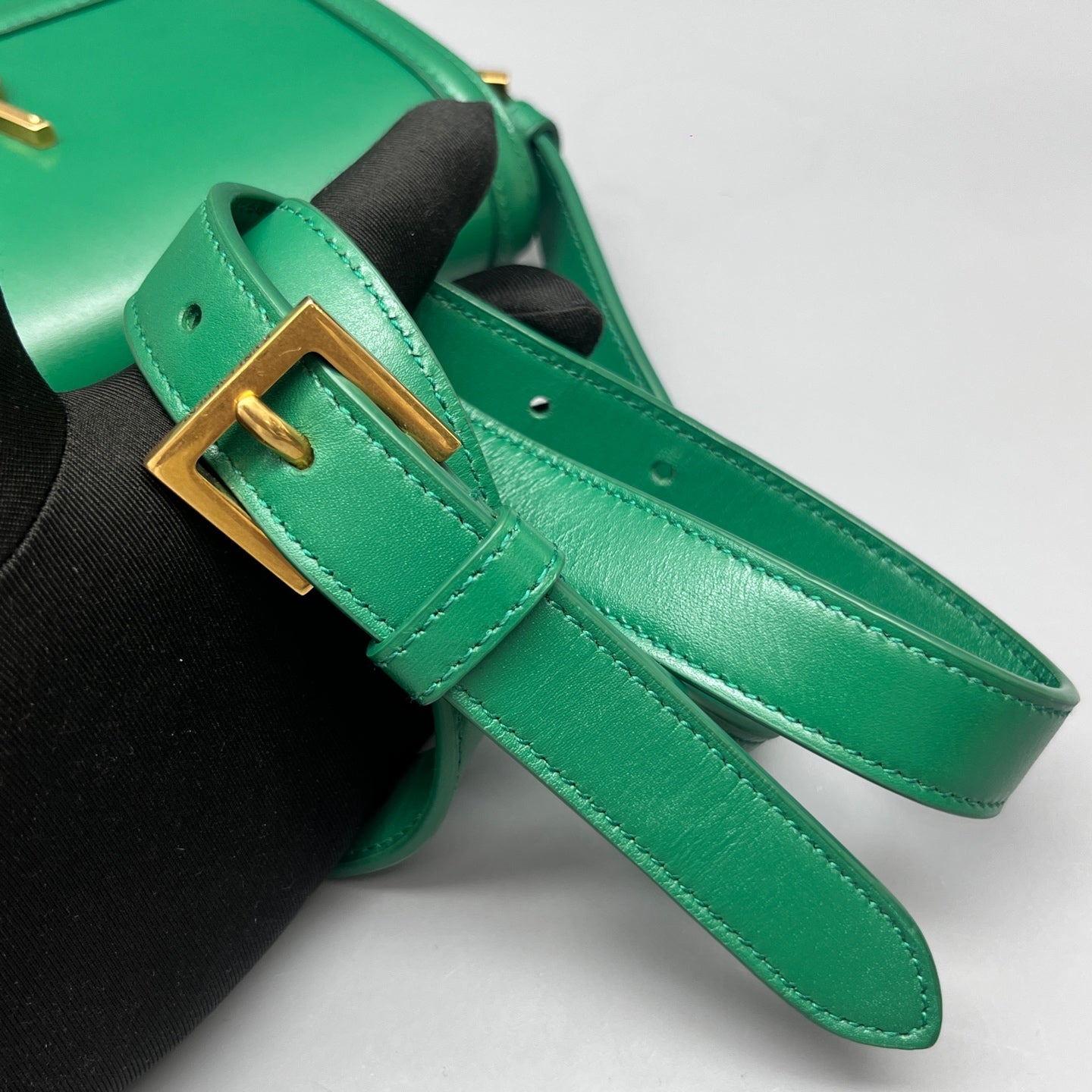 Saint Laurent - Solferino - Leather - Green - (mini)