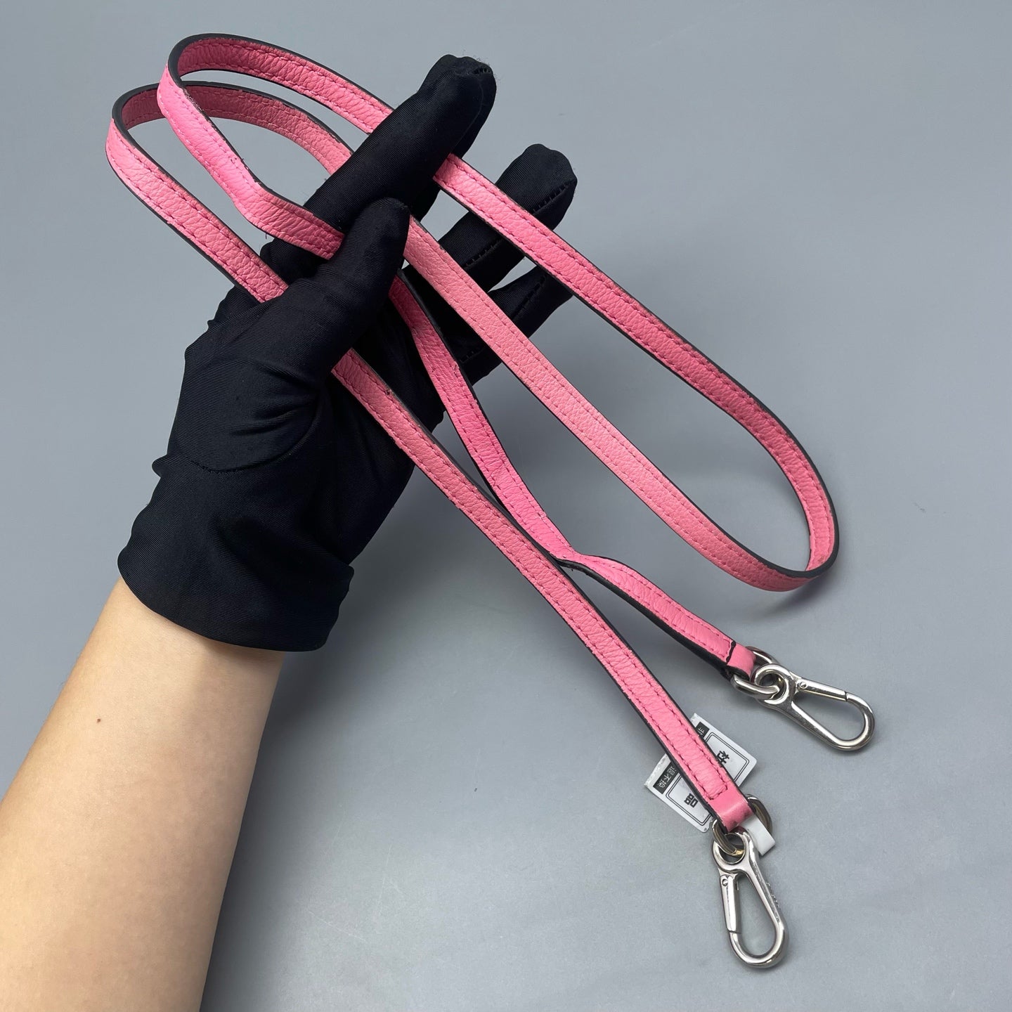 LOEWE - Puzzle Mini Bag - Grained calfskin leather - Pink - (mini)