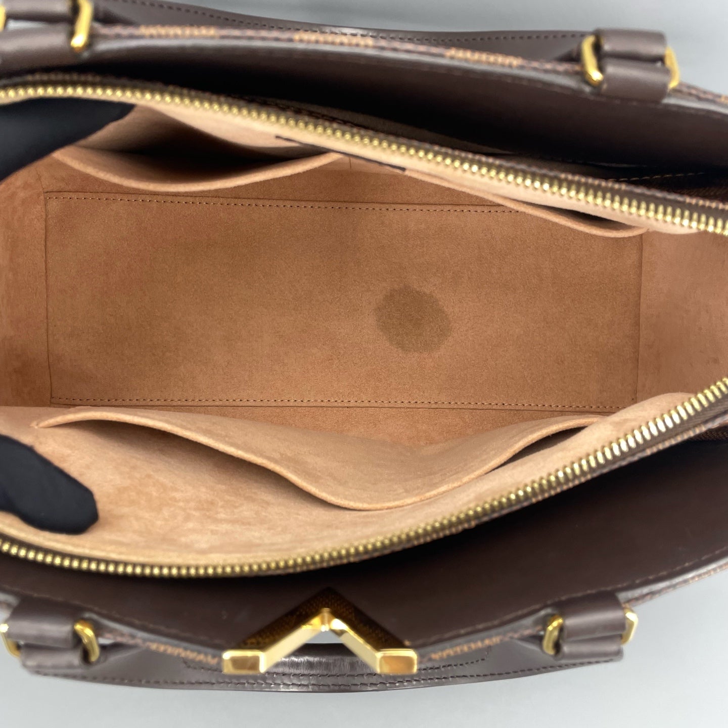 Louis Vuitton - Kensington Bowling - Coated canvas with leather trim - Brown - (medium)