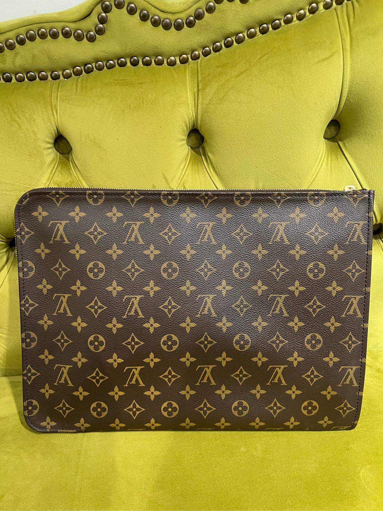 Louis Vuitton - Pochette - Monogram coated canvas - Brown - (medium)