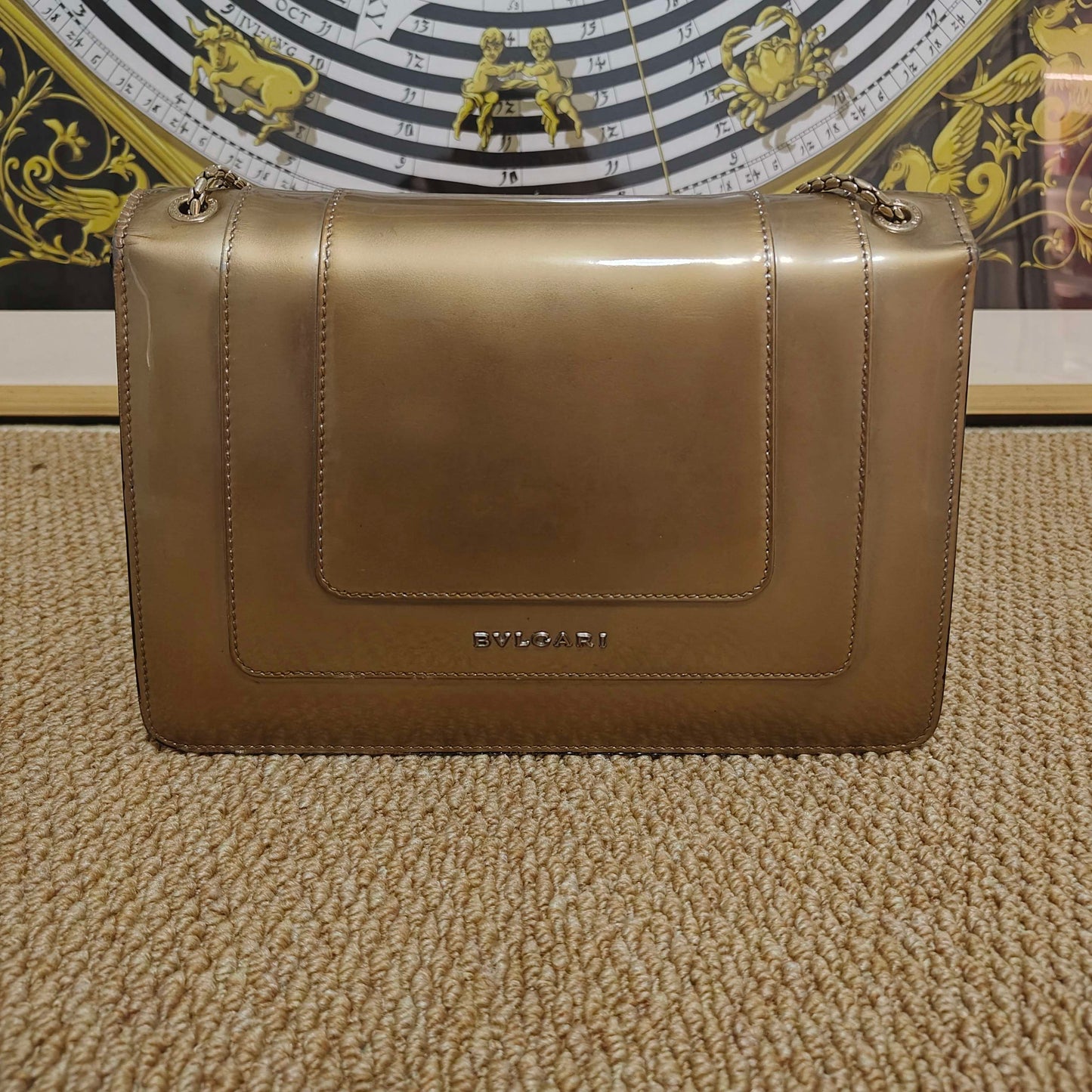 Bvlgari - Serpenti Forever - Patent leather - Gold - (medium)