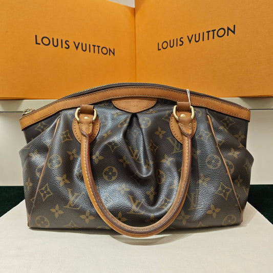 Louis Vuitton - Tivoli PM - Monogram Canvas with Vachetta Leather trim - Brown - (Medium)