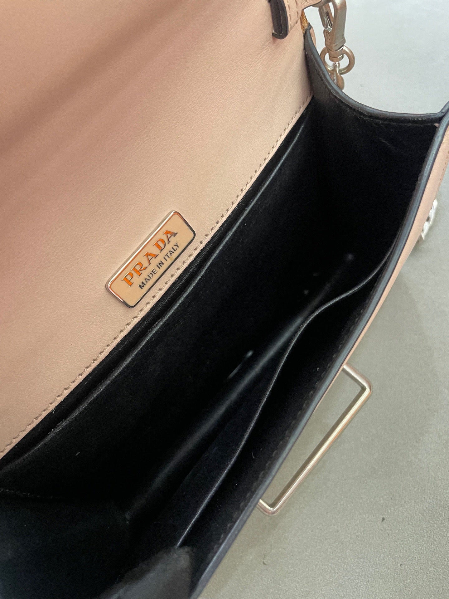 Prada - Cahier - Smooth calf leather - Nude Pink - (mini)