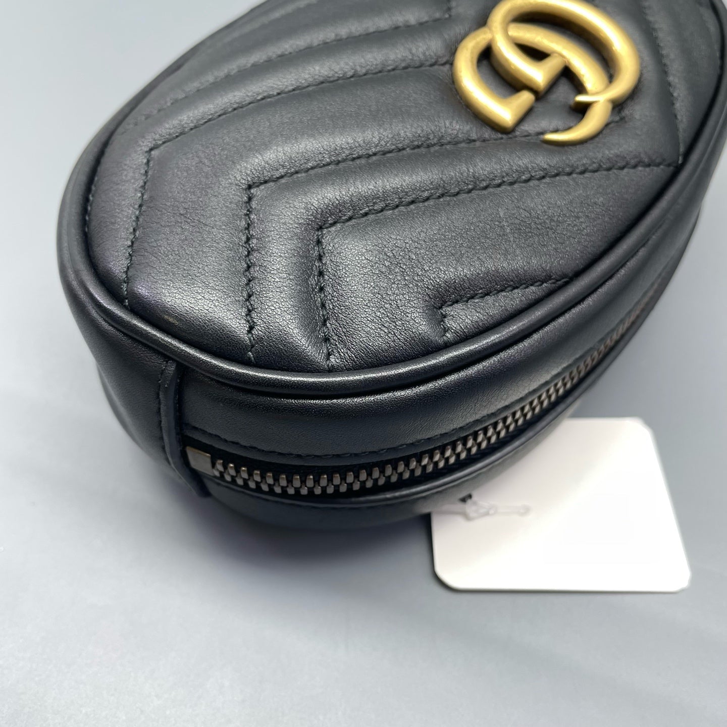 Gucci - Marmont Belt Bag - Matelassé leather - Black - (mini)