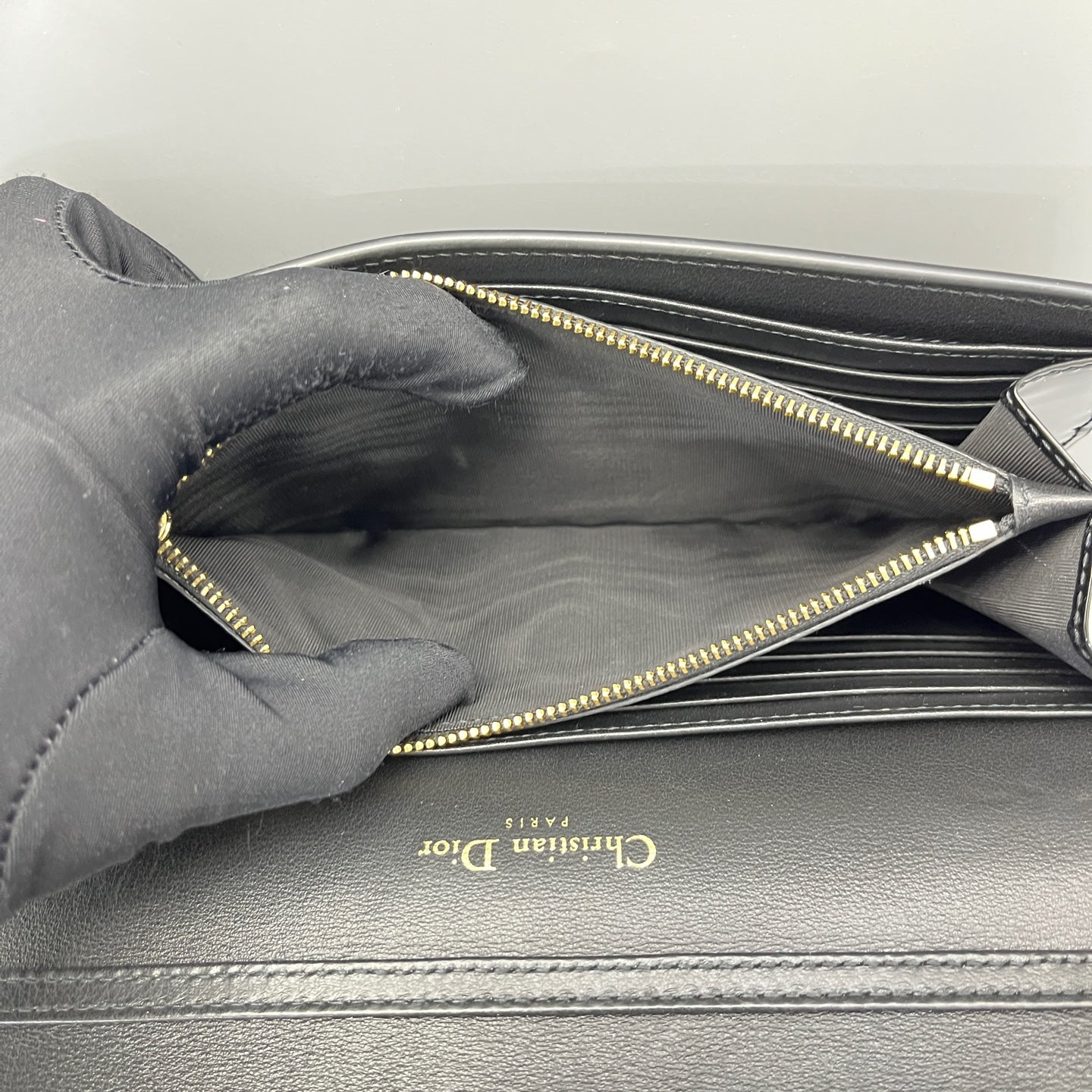 Dior - 30 Montaigne WOC - Patent leather - Black - (Small)