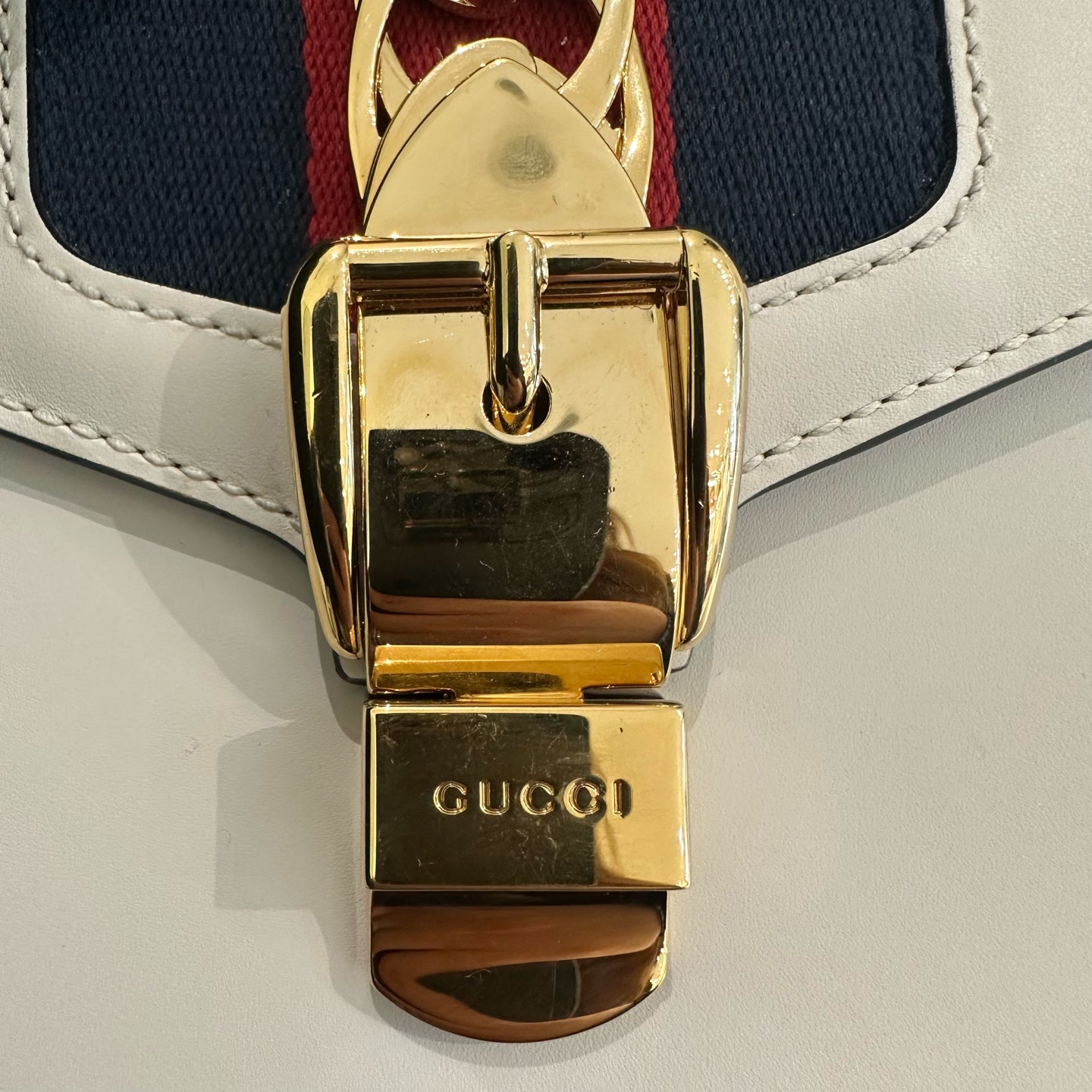 Gucci - Sylvie - Leather - White - (small)