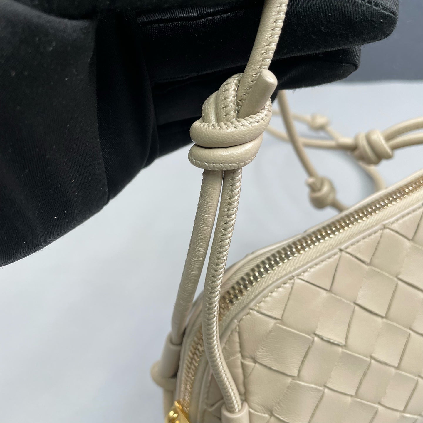 Bottega Veneta - Concert Mini Shell Bag - Leather - Beige - (mini)