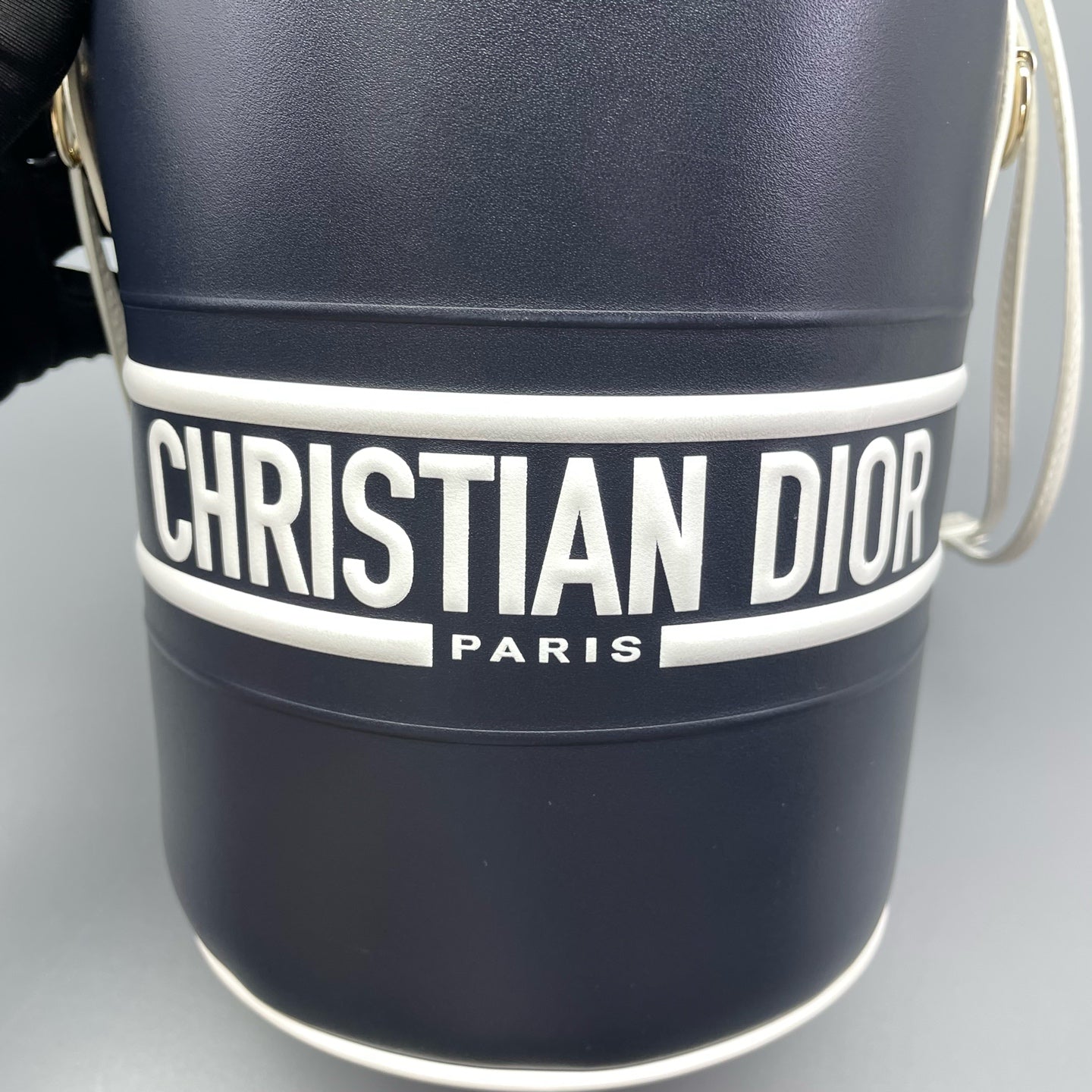 Dior - Vibe Small Bucket Bag - Leather - Blue - (small)