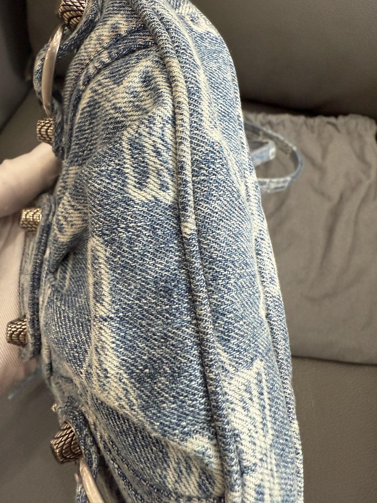 Balenciaga - Le Cagole Mini Shoulder Bag - Denim - Blue - (mini)
