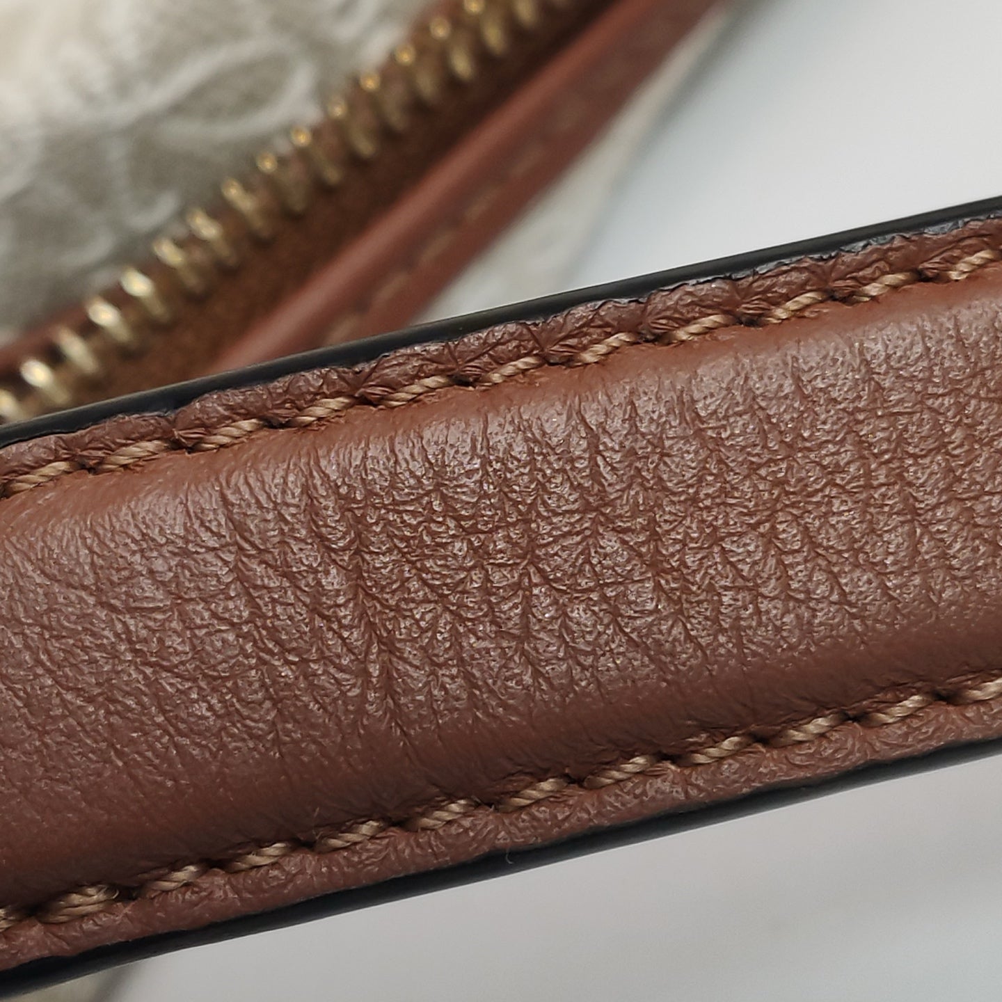 Loewe - Mini Cubi Bag - Cloth and Leather - Beige and Brown - (mini)
