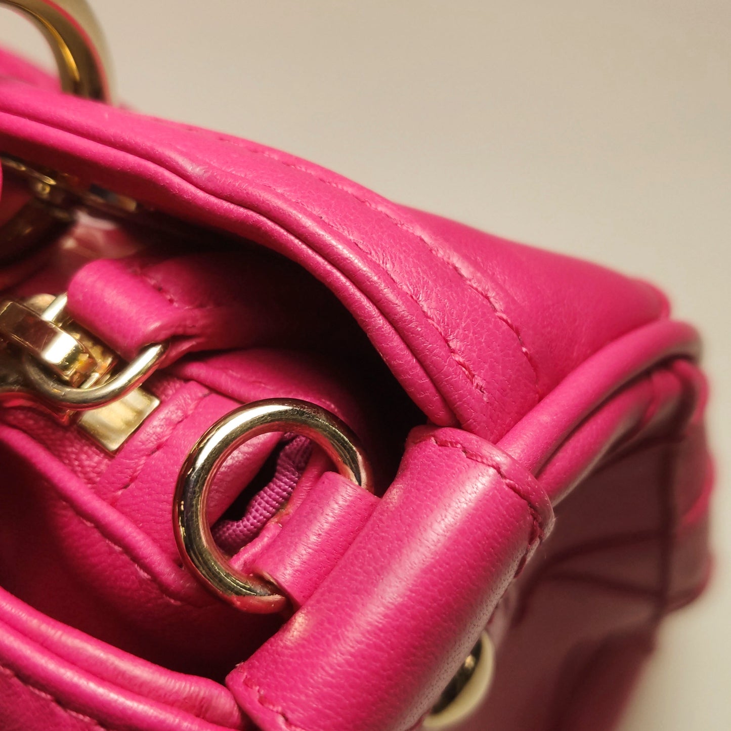 Dior - Granville Boston Bag - Leather - Pink - (Medium)