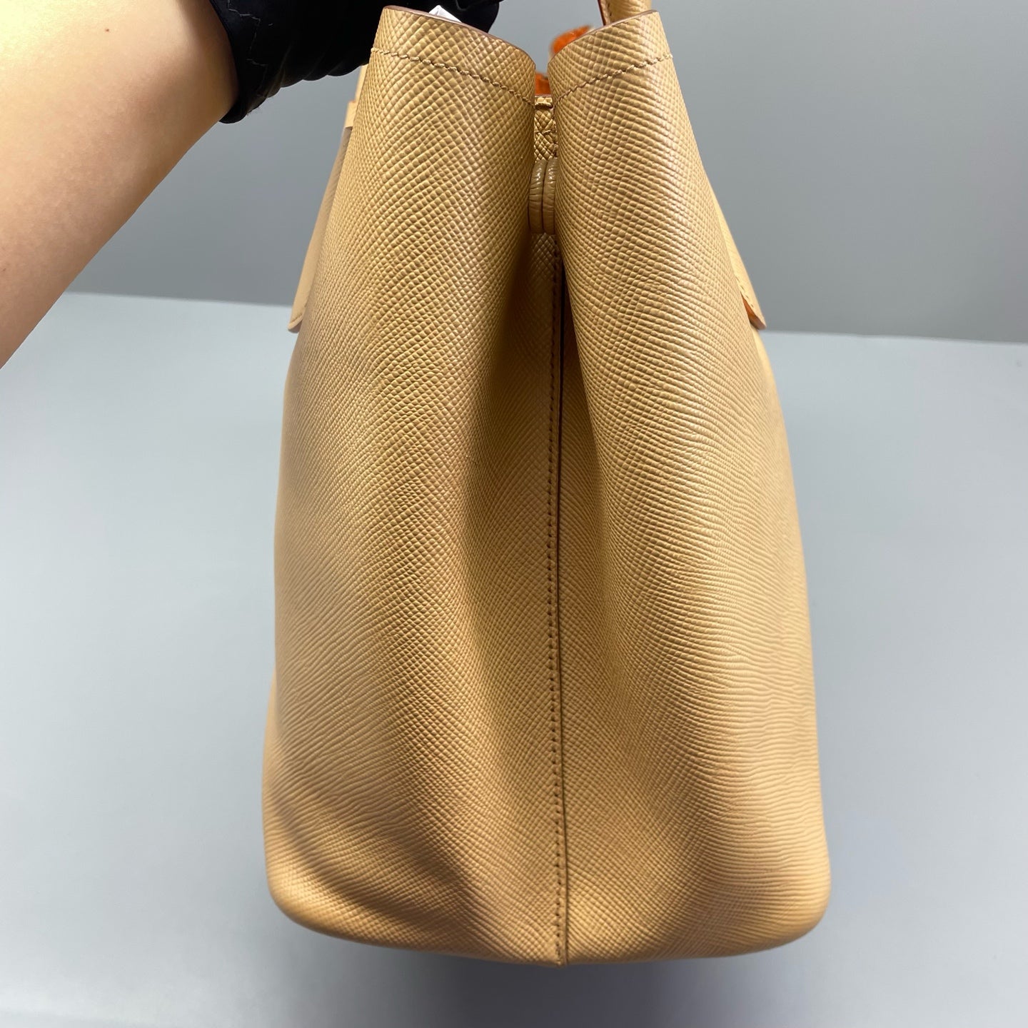 Prada - Double Tote Bag - Saffiano leather - Beige - (Large)