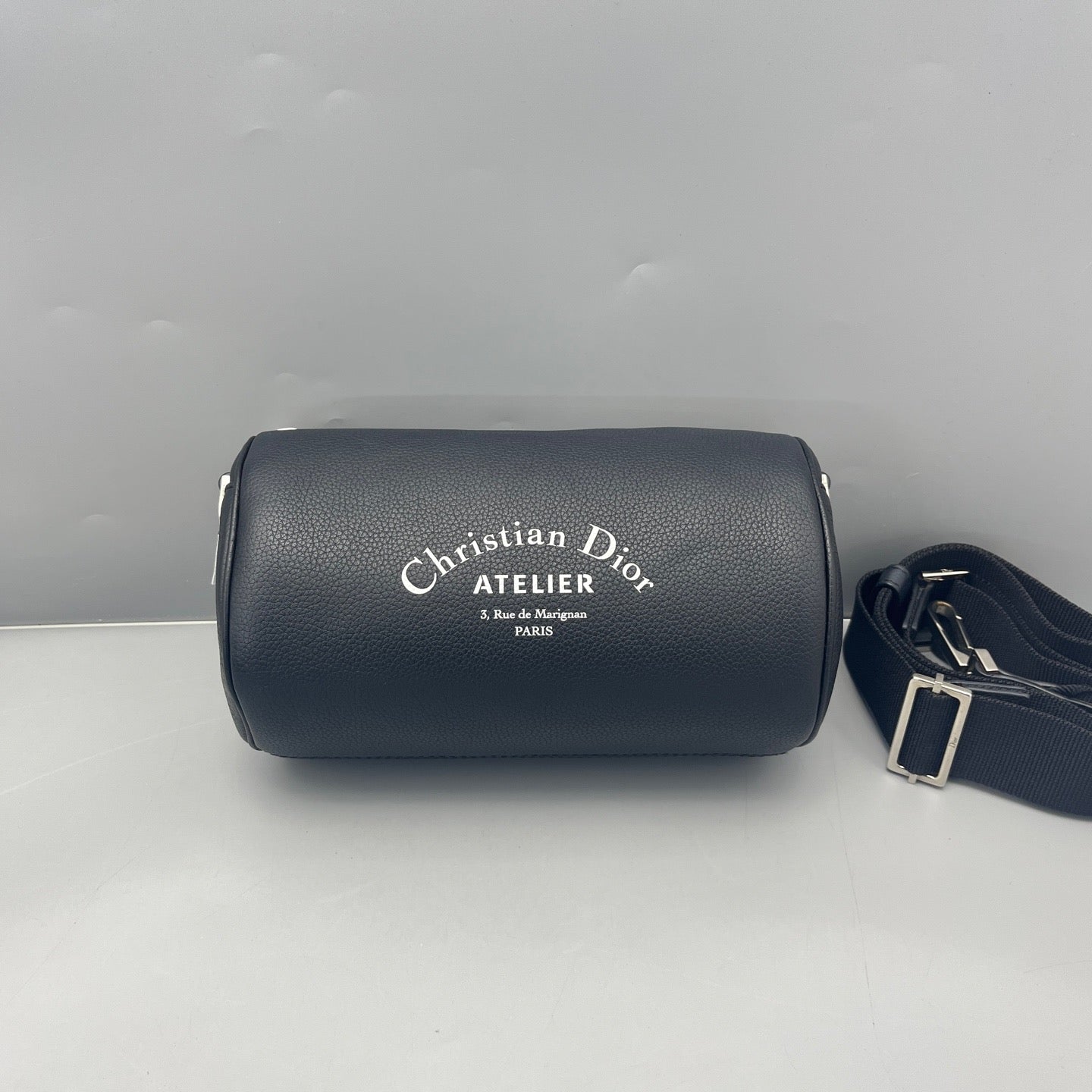 Dior - Roller Bag - Grained calfskin leather - Black - (Small)