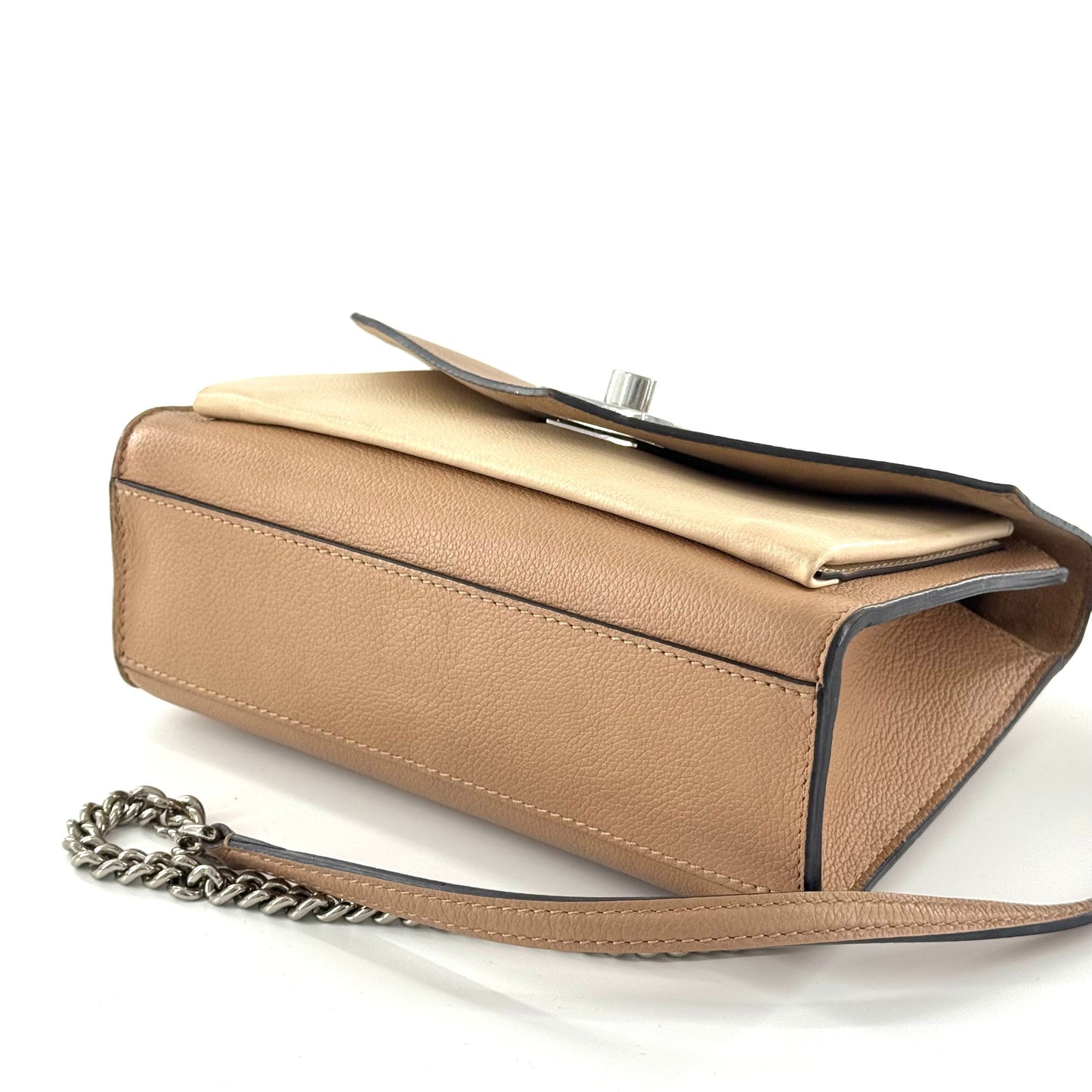 Louis Vuitton - Lockme Chain Bag - Leather - Beige - (Small)