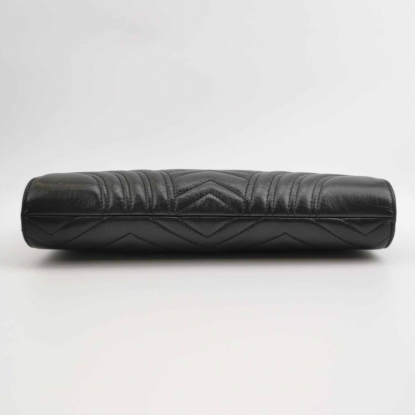 Gucci - GG Marmont Matelassé Flap Bag - Leather - Black - (medium)