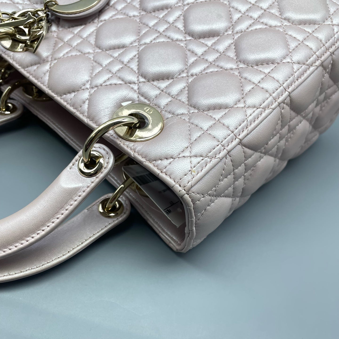 Dior - Lady Dior - Lambskin leather - Pink - (Medium)