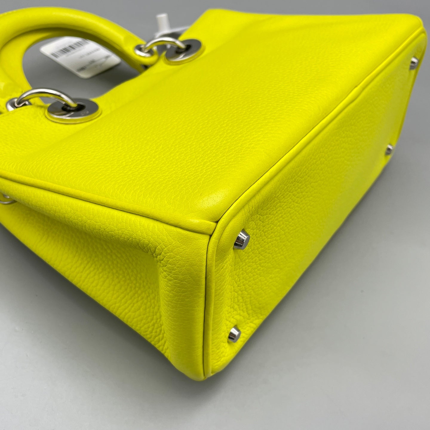 Dior - Lady Dior Mini Tote - Leather - Yellow - (mini)