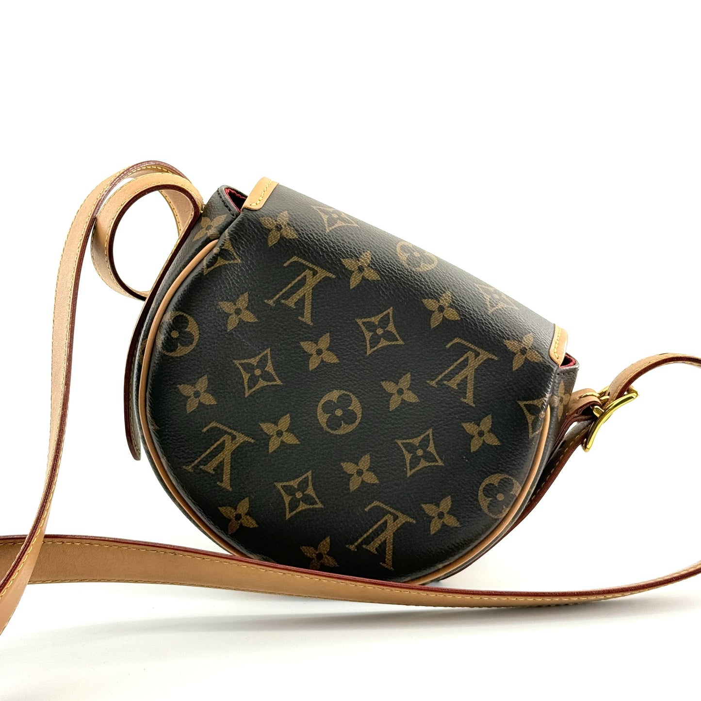 Louis Vuitton - Monogram Half Moon Bag (PL2230) - Monogram coated canvas with Vachetta leather trim - Brown - (mini)