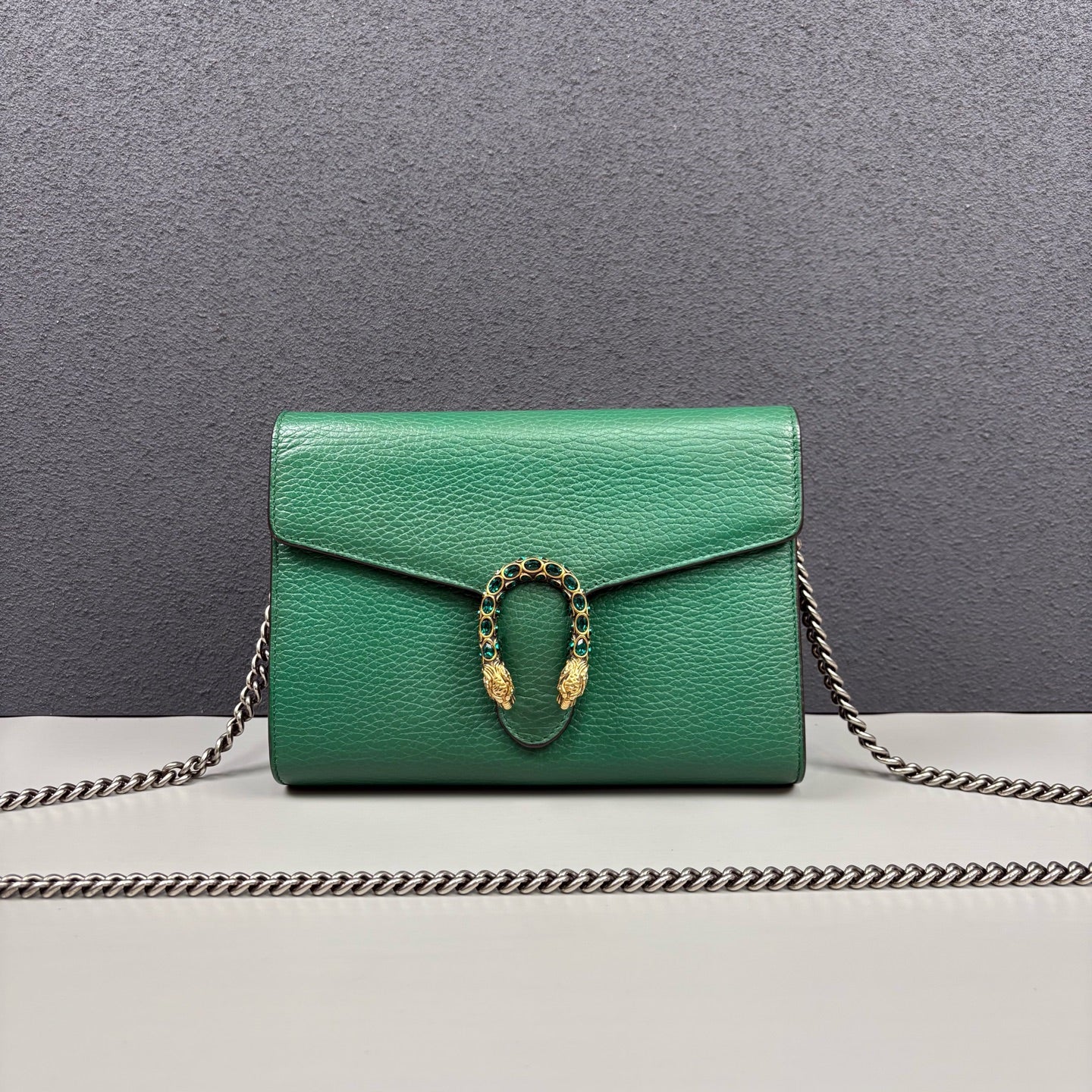 Gucci - Dionysus WOC Chain Bag - Leather - Green - (mini)